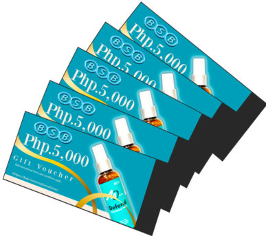 GIFT CERTIFICATE A 5 x 5,000 GIFT CERTIFICATE
